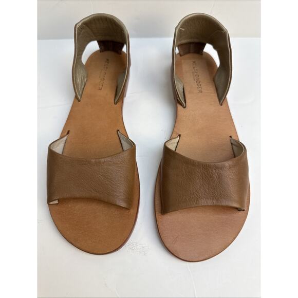 Kelsi Dagger Brooklyn Womens Brown Leather Sandals Flats Size 8 NWOB - Picture 3 of 7